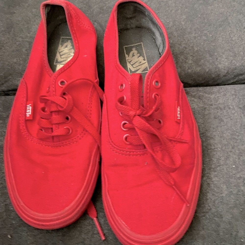 Red Vans